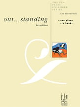 Out Standing piano sheet music cover